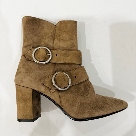 Andrea Carrano Ronda taupe suede ankle boot Made in Italy NEW - Picture 12 of 12